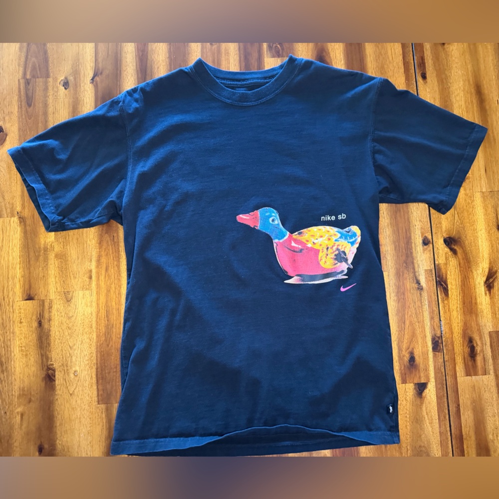 Nike SB Duck Black Oversized Graphic Tee T-Shirt